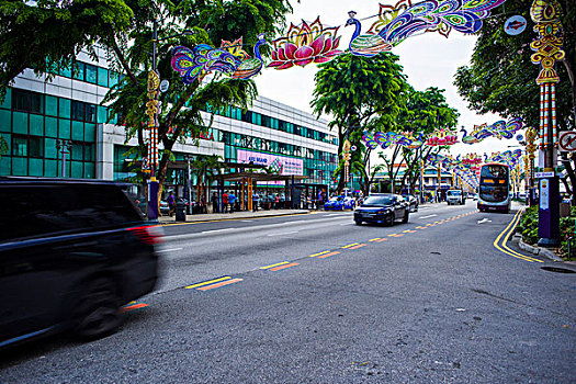 新加坡马路风光