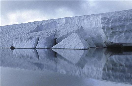 冰河,冰,雪,水,挪威,斯堪的纳维亚,欧洲