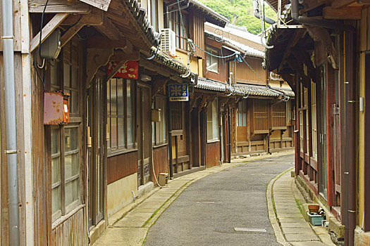 城镇风光,岛屿,长崎,日本