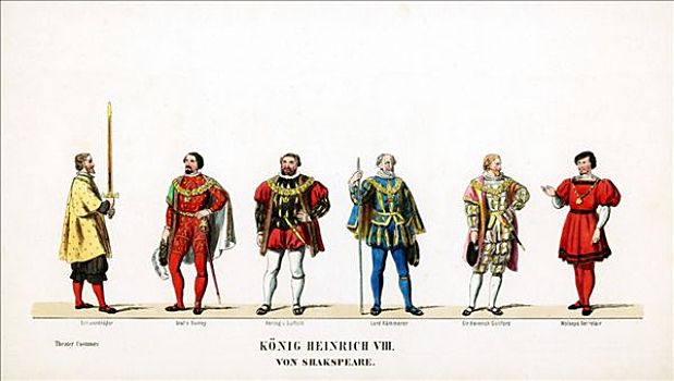 剧院,服饰,造型,演奏,亨利三世,19世纪,艺术家,未知