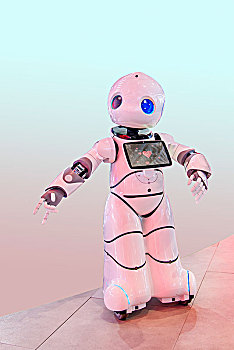 2025重庆汽车展展示的机器人