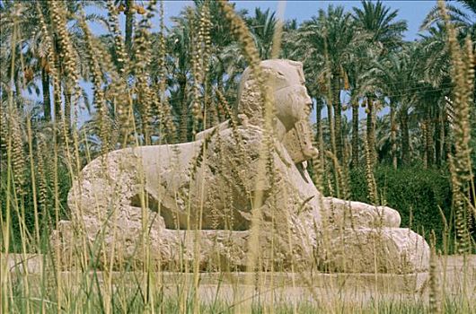 狮身人面像,拉美西斯二世,孟斐斯,埃及,20世纪,艺术家