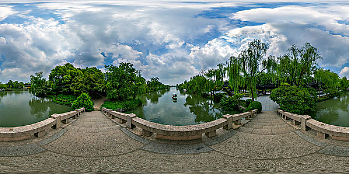扬州瘦西湖vr全景图
