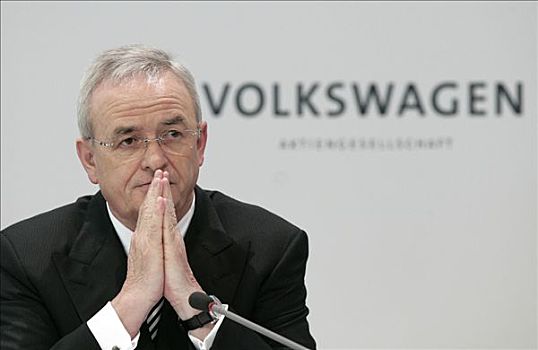 首席执行官,大众汽车,财务报表,新闻发布会,2008年,沃尔夫斯堡,下萨克森,德国,欧洲