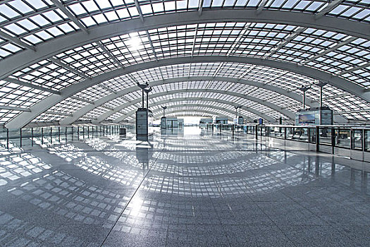 北京首都机场t3航站楼地铁站