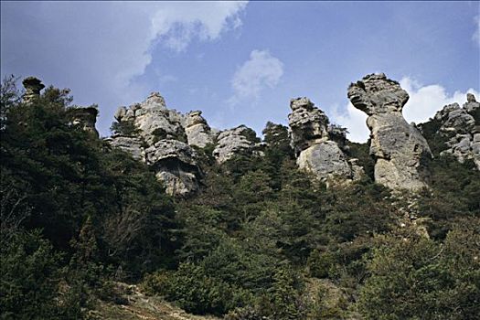 法国,朗格多克-鲁西永大区,石头