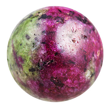 球体,绿色,粉色,宝石