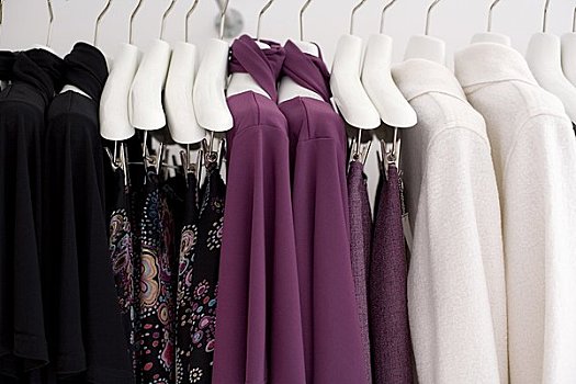 衣服,懸掛,零售,服裝店