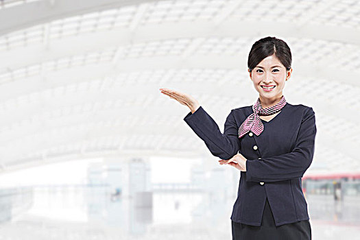 年輕商務女士