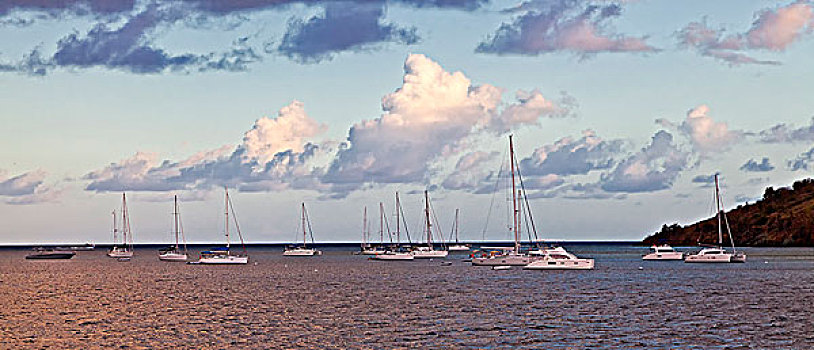 帆船,声音,英属维京群岛
