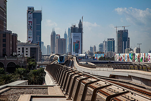 阿联酋迪拜地铁轨道交通线