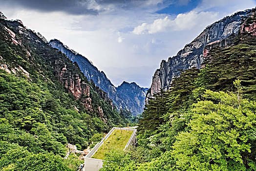 安徽省黄山市黄山风景区西海大峡谷自然景观