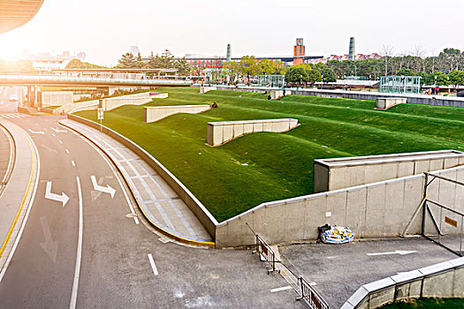 城市道路,街道,风景