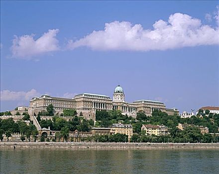 皇宫,多瑙河,布达佩斯,匈牙利