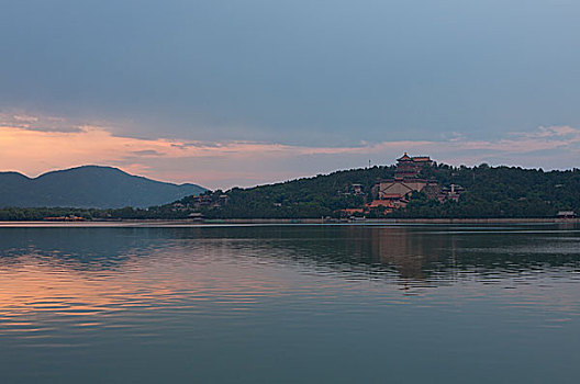 颐和园,昆明湖,万寿山,佛香阁