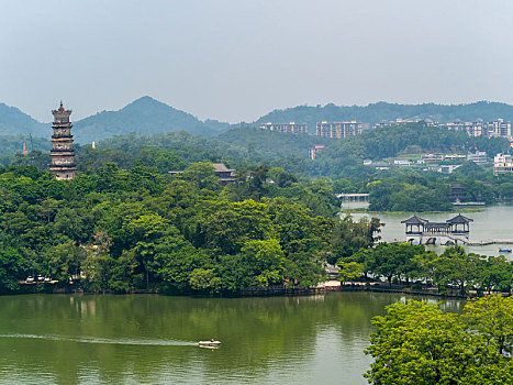 广东省惠州西湖风景名胜区风光