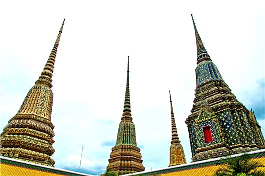 寺院,佛教寺庙,曼谷,泰国