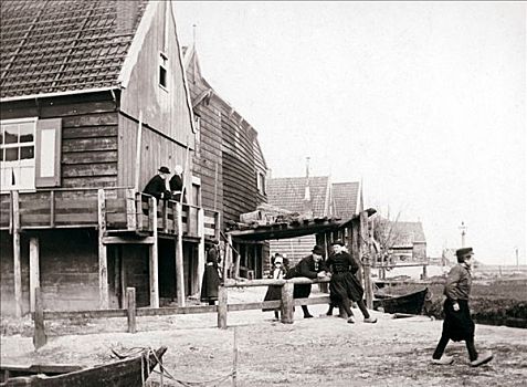 岛屿,荷兰,1898年,艺术家