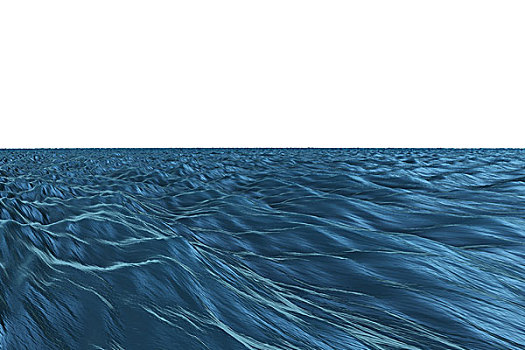 电脑合成,蓝色,海洋