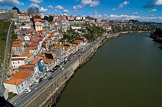 城市,风景,河,波尔图,葡萄牙,欧洲