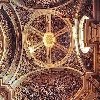 天花板,布尔戈斯大教堂,西班牙