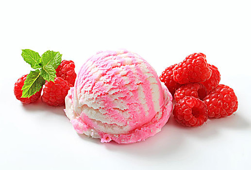 舀具,树莓冰淇淋