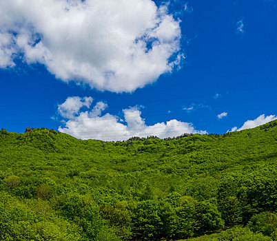 牡丹江威虎山石林岭风光