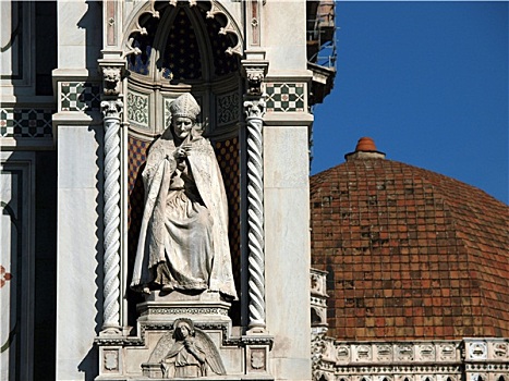 佛罗伦萨,特写,建筑,中央教堂