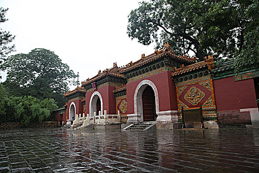 北京北海公园西天梵镜景区