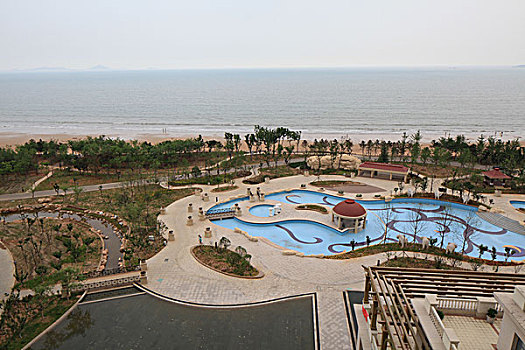 海滨酒店游泳池