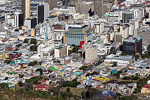 南非,开普敦,俯视