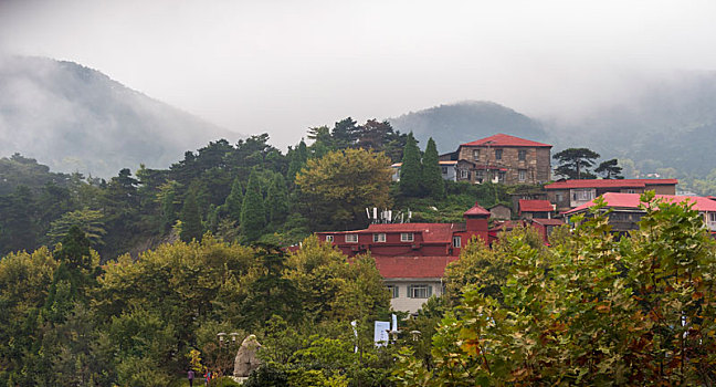 庐山山城牯岭镇