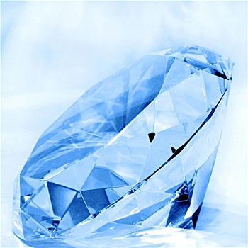 钻石,蓝色