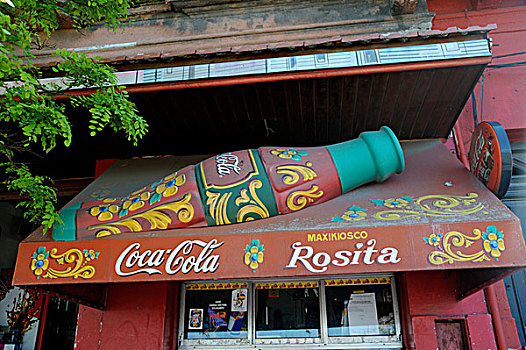 阿根廷,布宜诺斯艾利斯,彩色,可口可乐,广告