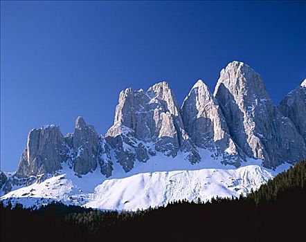 白云岩,山峦,特兰迪诺,意大利
