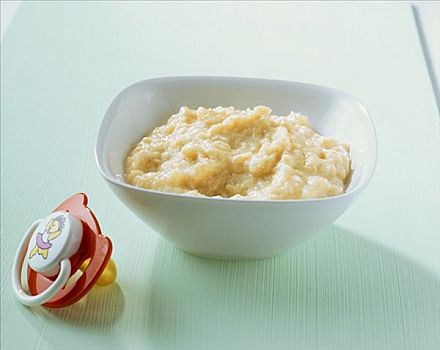 米饭,梨,婴儿食品