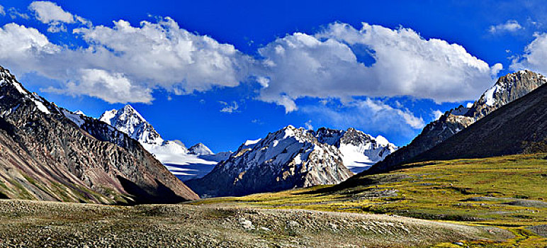 帕米尔高原,新疆,山峰,雪山