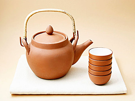 茶壶,杯子