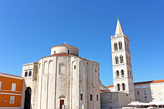 教堂,圣徒,克罗地亚,9世纪