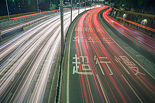 快速路夜景