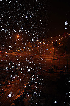 下雪的夜晚