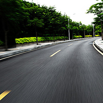 道路,动感