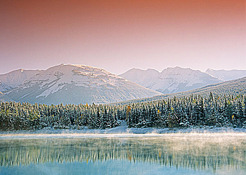 楔形,水塘,卡纳纳斯基斯县,艾伯塔省,加拿大