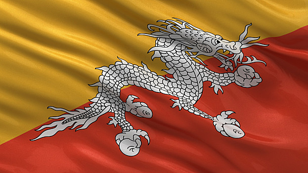 布丹国旗图片