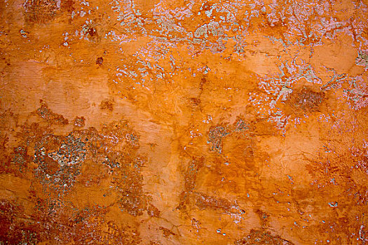 伊比萨岛,地中海,墙壁,质地,橙色,混凝土墙