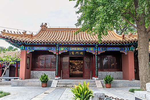 中国江苏省徐州市戏马台景区中式建筑