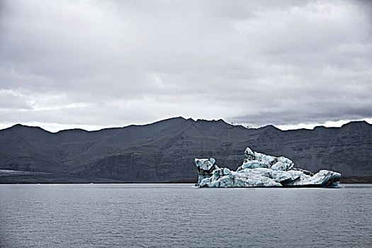 杰古沙龙湖,结冰,泻湖,冰岛