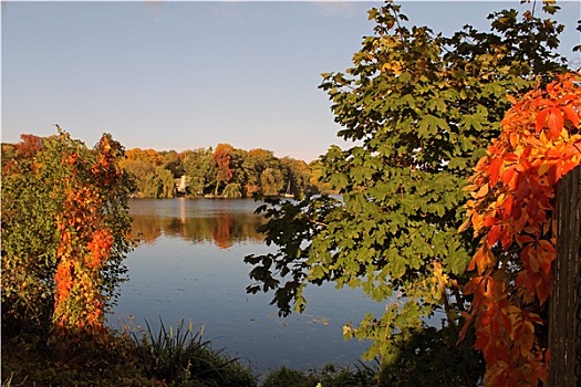 秋季,哈弗尔河