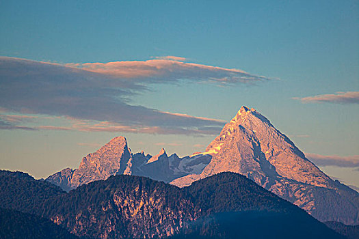 瓦茨曼山,贝希特斯加登阿尔卑斯山