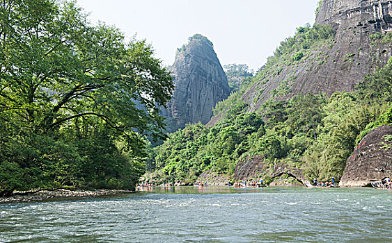 福建南平武夷山九曲溪漂流